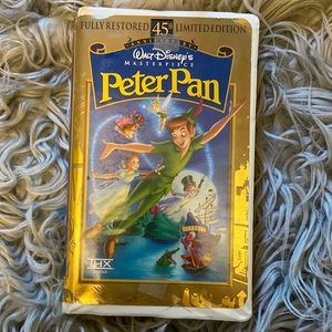 Peter Pan Disney VHS